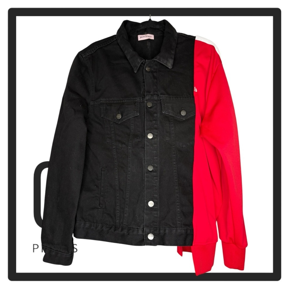 SET Palm Angels Black and‎ Red Jacket and Pants - Picture 3 of 17